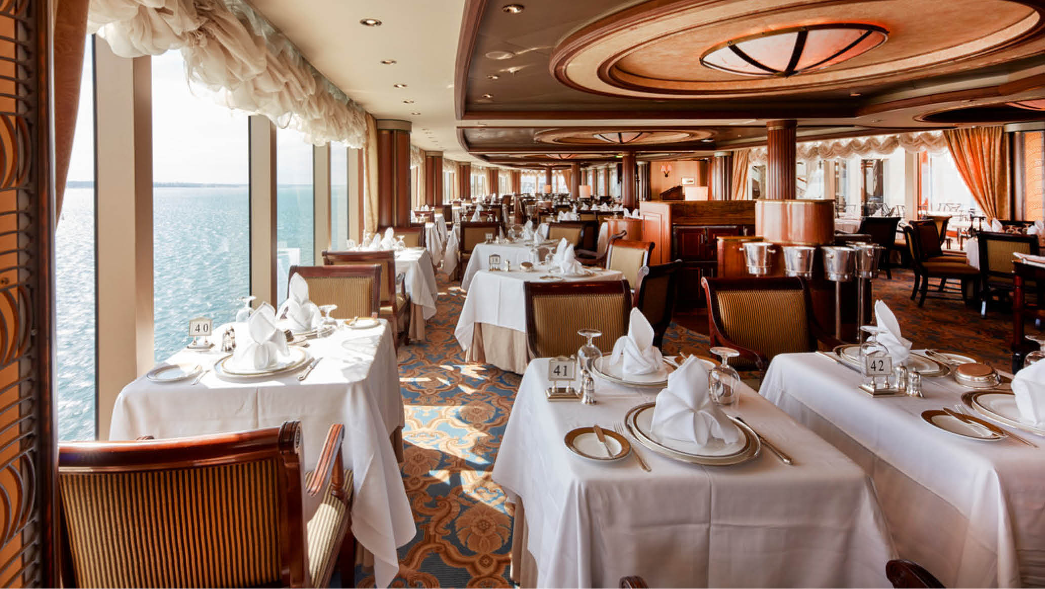 Gastronomia na Cunard Line's Queen Victoria