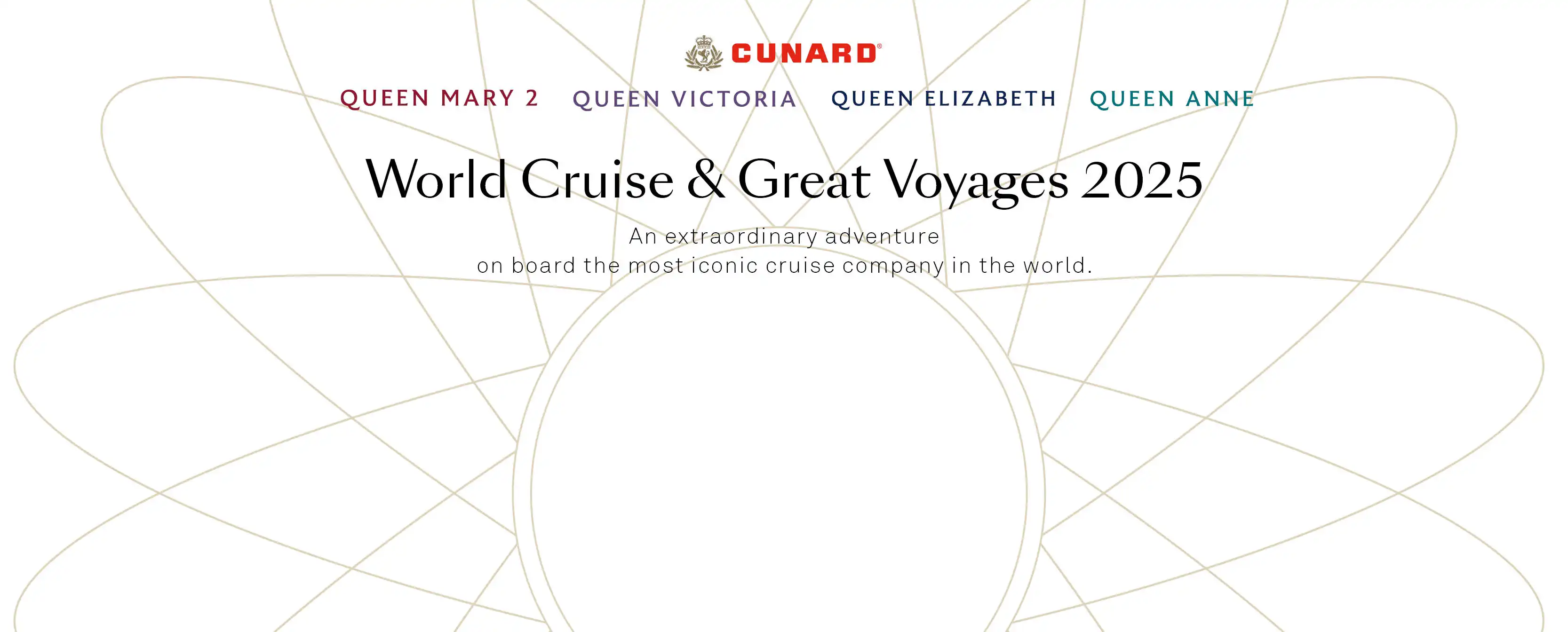 cunard world cruises 2025