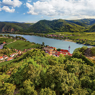Durnstein, river Danube, river cruise